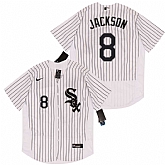 White Sox 8 Bo Jackson White 2020 Nike Flexbase Jersey,baseball caps,new era cap wholesale,wholesale hats